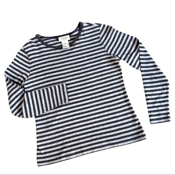 Talbots Striped Crew Neck Long Sleeve Top - Picture 3 of 10